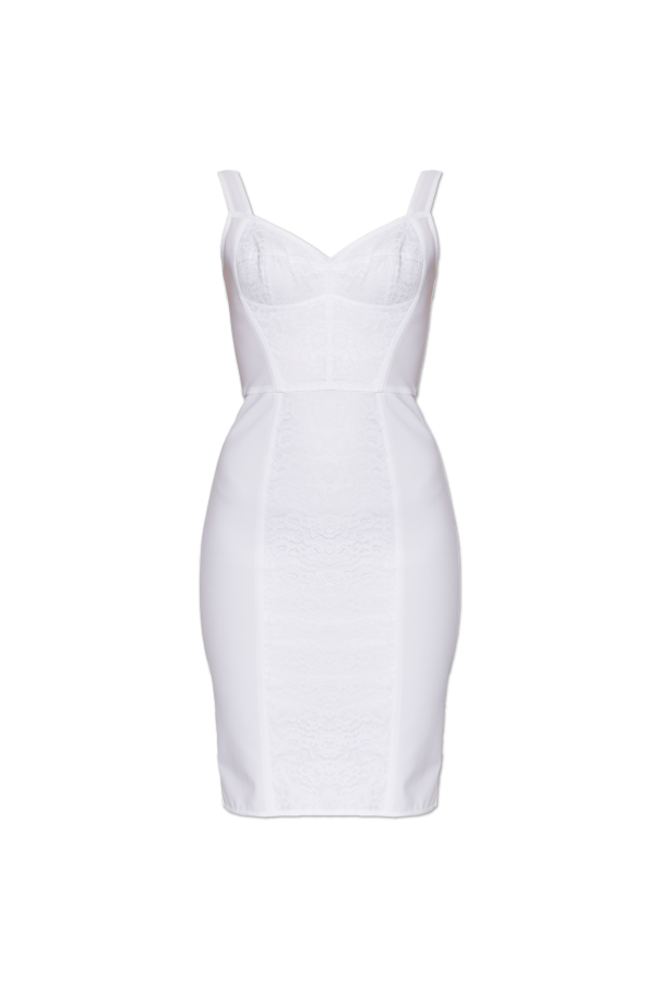 Dress with lace insert od Dolce & Gabbana