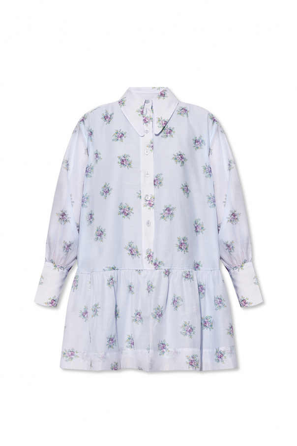 Ganni Floral shirt