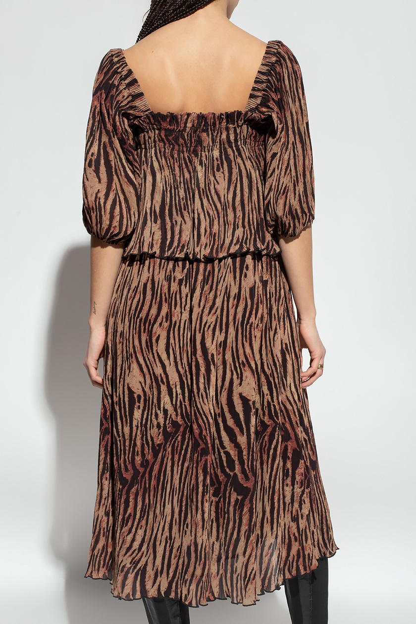 Ganni Pleated dress