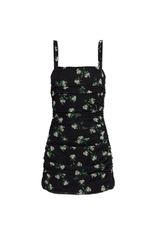 Silk dress with floral motif od Dolce & Gabbana