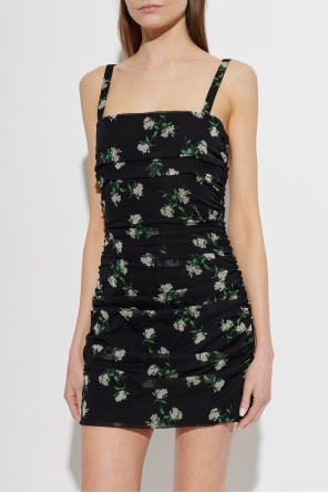 Dolce & Gabbana Silk dress with floral motif