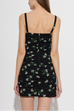 Dolce & Gabbana Silk dress with floral motif