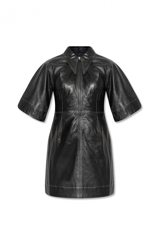 Ganni Leather dress
