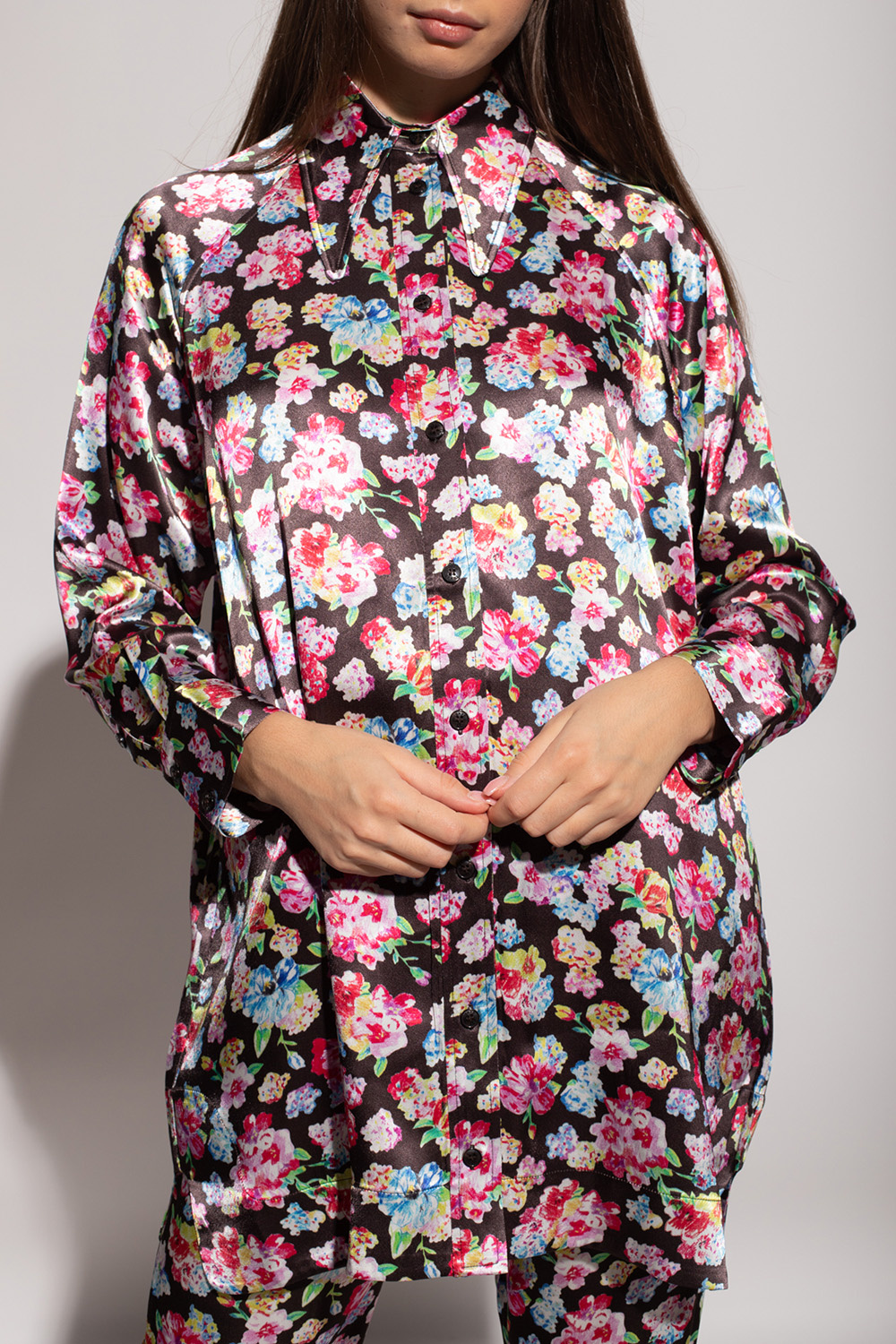 Ganni Floral shirt