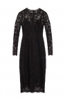 Dolce & Gabbana Floral motif lace dress
