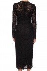 Dolce & Gabbana Floral motif lace dress