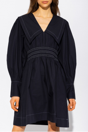 Ganni sweater with denuded shoulder msgm pullover