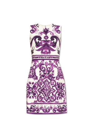 Dress with "Majolica" print