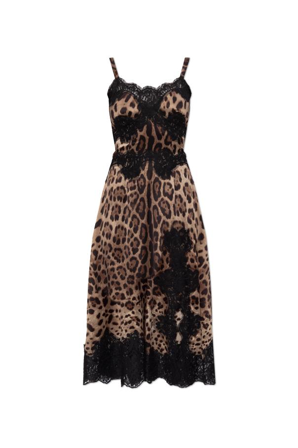Dress with animal print od Dolce & Gabbana