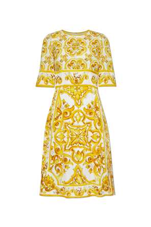 Dress with 'Majolica' print