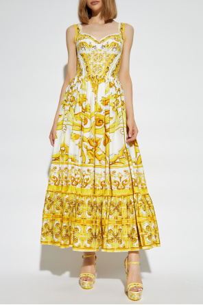 Dolce & Gabbana Dress with 'Majolica' print