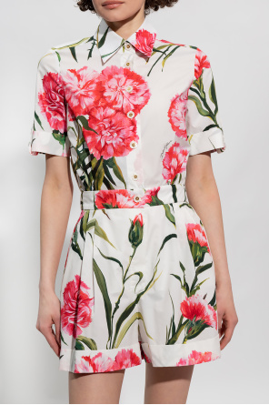 Dolce & Gabbana Jumpsuit with floral motif