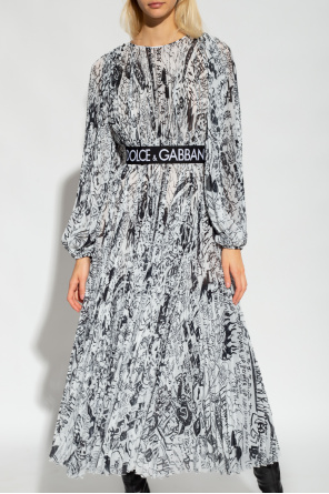 Dolce & Gabbana Plisowana sukienka