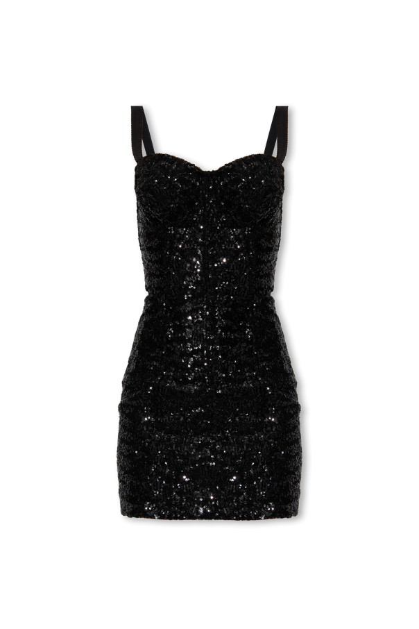 Dolce & Gabbana Sequinned slip dress