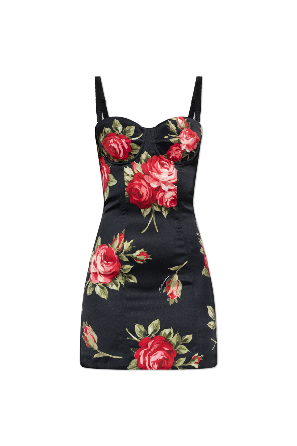 Floral motif dress od Dolce & Gabbana