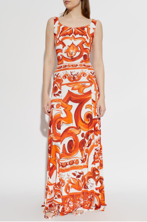Dolce & Gabbana Dress with 'Majolica' print