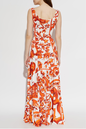 Dolce & Gabbana Dress with 'Majolica' print