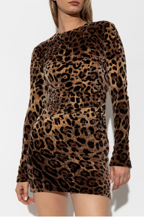 Dolce & Gabbana Dress with animal print