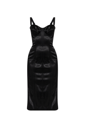 Satin slip dress