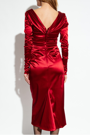 Dolce & Gabbana Satynowa sukienka