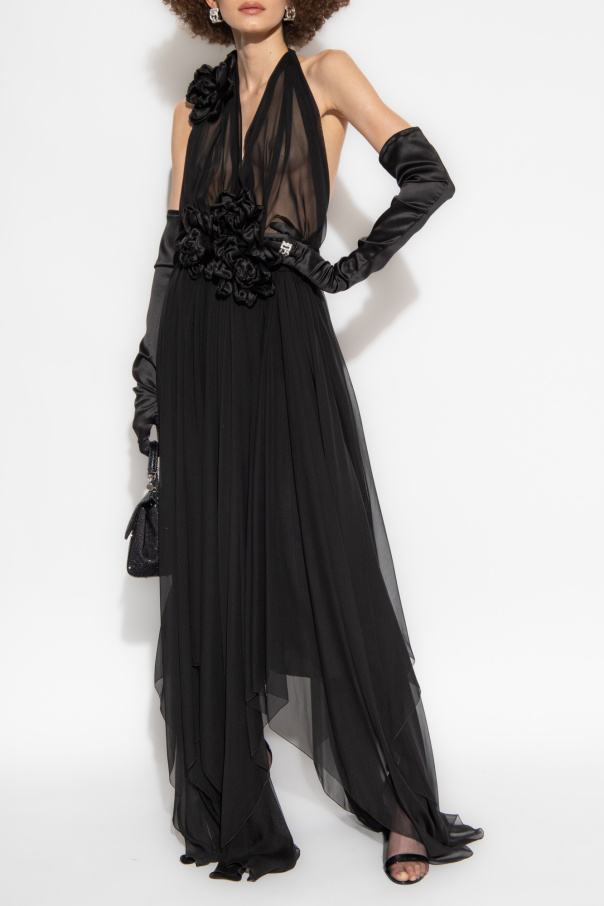 Dolce & Gabbana Jedwabna sukienka z szyfonu