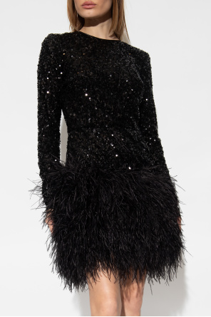 Dolce & Gabbana Dress with ostrich feathers