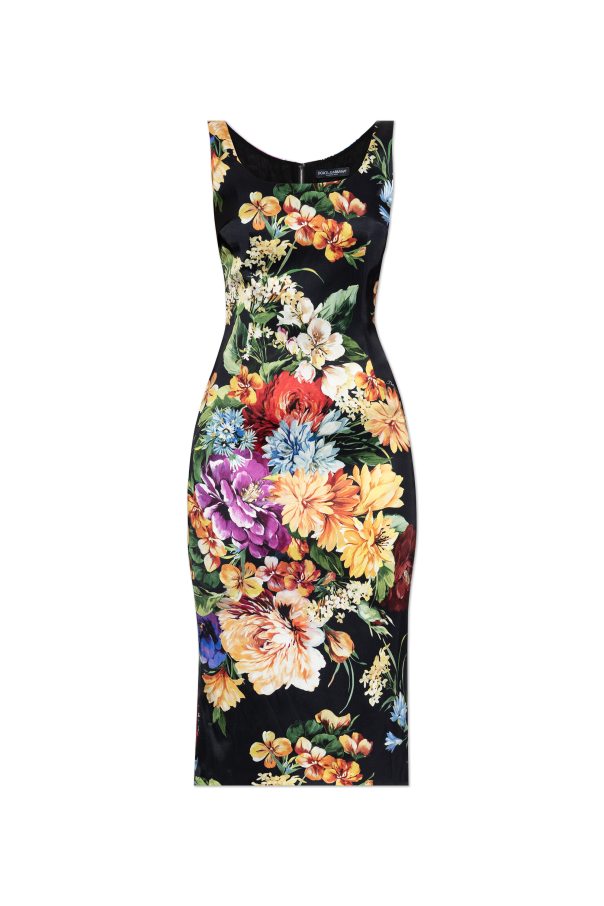 Dress with floral motif od Dolce & Gabbana