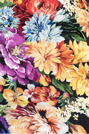 Dolce & Gabbana Sukienka z motywem kwiatowym
