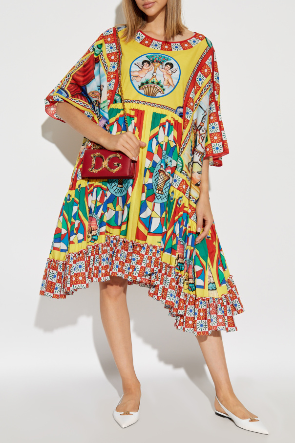 Dolce & Gabbana Oversize dress with print