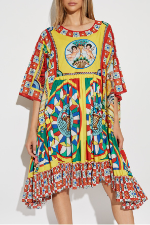 Dolce & Gabbana Oversize dress with print