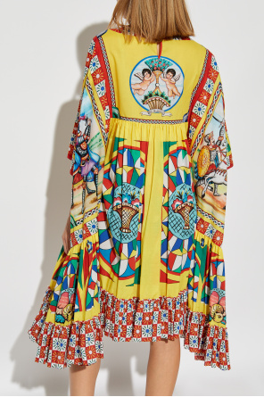 Dolce & Gabbana Oversize dress with print