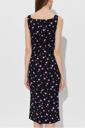 Dolce & Gabbana Vestido com padrão floral
