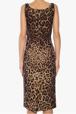 Dolce & Gabbana Leopard-printed dress