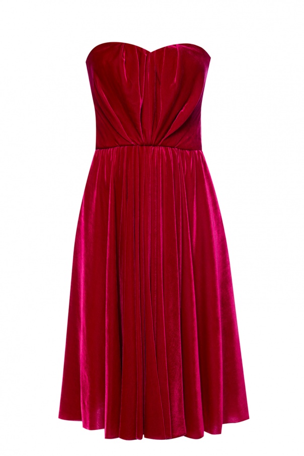 Red Velvet corset dress Dolce & Gabbana - Vitkac TW