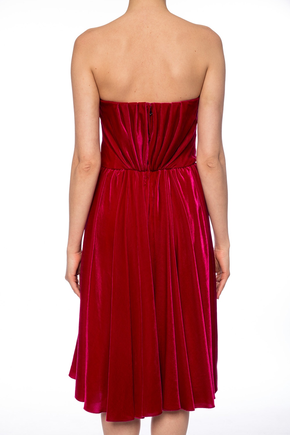 Red Velvet corset dress Dolce & Gabbana - Vitkac France