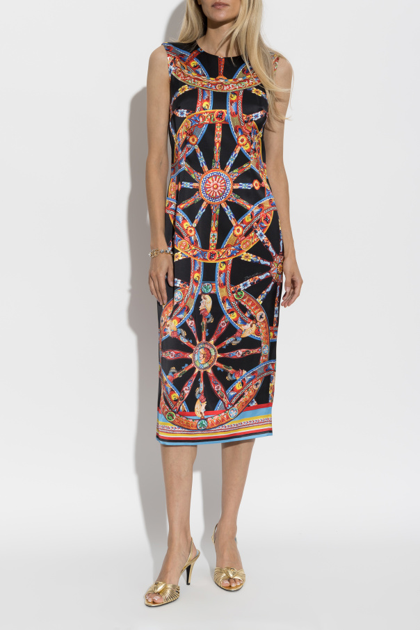 Dolce & Gabbana Dress with 'Carretto' print