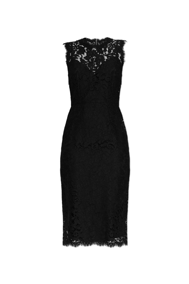 Sleeveless lace dress od Dolce & Gabbana
