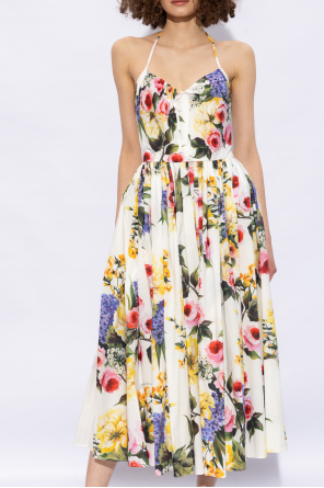 Кроссовки dolce&gabbana оригинал 37 размер Dress with floral motif