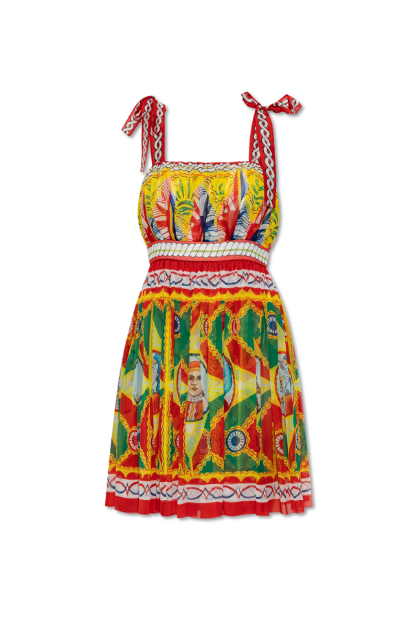 Dolce & Gabbana Dress with Carretto pattern