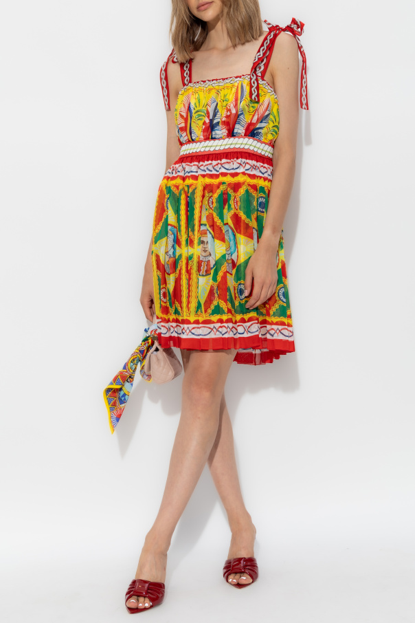 Dolce & Gabbana Dress with Carretto pattern