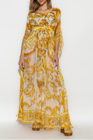 Dolce & Gabbana Dress with Majolica print