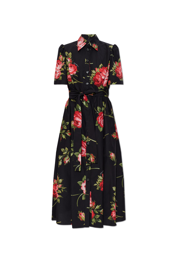 Dress with floral motif od Dolce & Gabbana