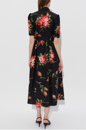 Dolce & Gabbana Vestido com padrão floral