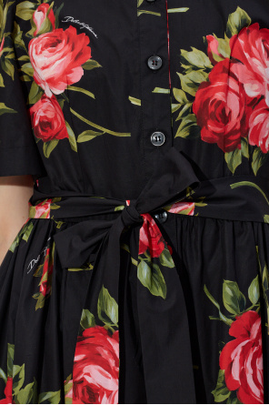 Dolce & Gabbana Vestido com padrão floral