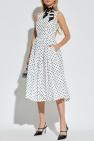 Dolce & Gabbana WHITE Polka Dot Dress