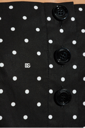 Dolce & Gabbana Polka Dot Pattern Dress
