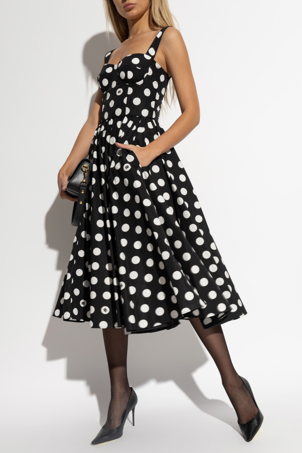 Dolce & Gabbana Polka Dot Pattern Dress