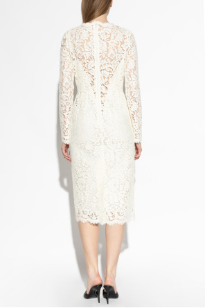 Dolce & Gabbana Lace dress with long sleeves