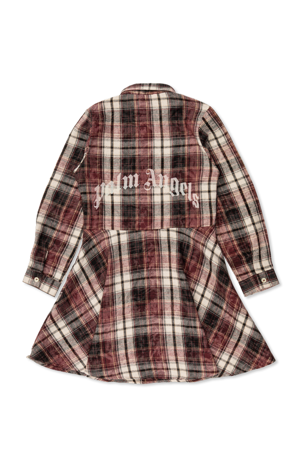 Palm Angels Kids Shirt Dress