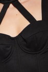 Dolce & Gabbana slim-fit tank top Cut-out dress